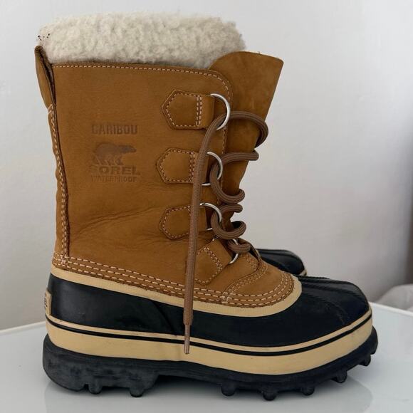 SOREL Women's Caribou Waterproof Insulated Winter Boots - Picture 7 of 11